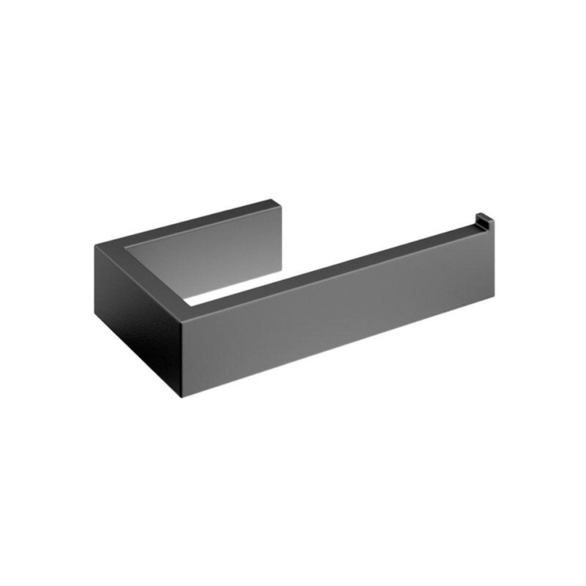 Product Cut out image of the Abacus Pure Anthracite Toilet Roll Holder